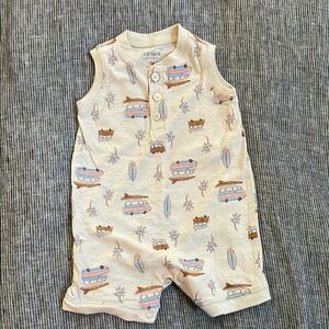 BOGO Carter’s - 🏄‍♂️ Sleeveless Romper, 9 months